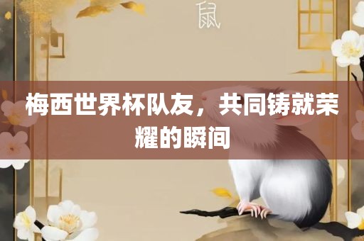 梅西世界杯队友，共同铸就荣耀的瞬间眉山市正发家政服务有限公司
