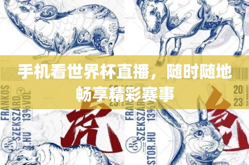手机看世界杯直播，随时随地眉山市正发家政服务有限公司畅享精彩赛事
