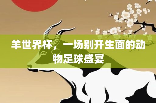 羊世界杯，一场别开眉山市正发家政服务有限公司生面的动物足球盛宴