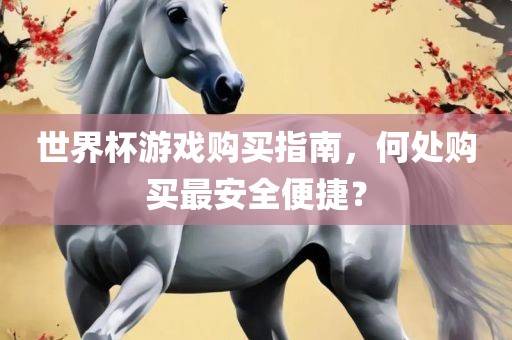 世界杯游戏购买指南，何处购买最安全便捷？