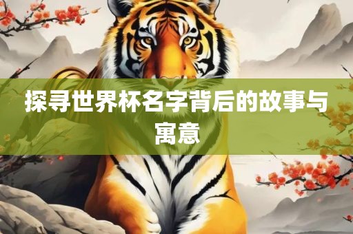 探寻世界杯名字背后的故事与寓意眉山市正发家政服务有限公司