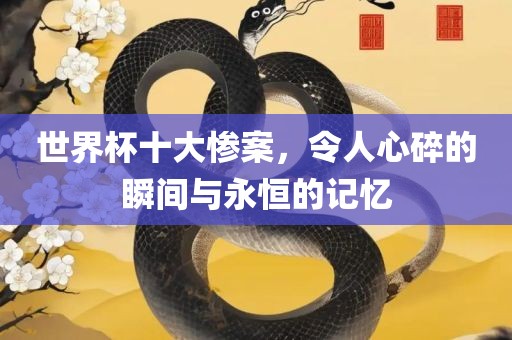 世界杯十大惨案，令人心碎的瞬间与永恒的记忆