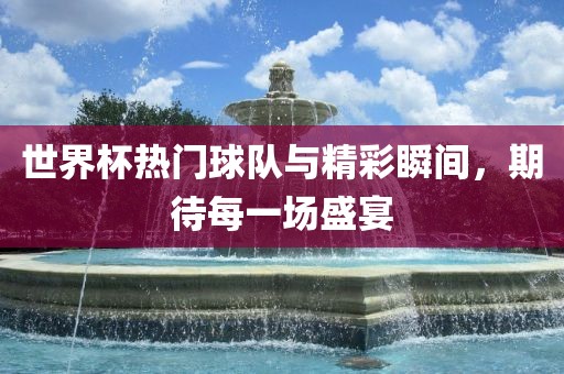 眉山市正发家政服务有限公司世界杯热门球队与精彩瞬间，期待每一场盛宴