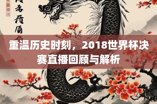 重温历史时刻，2018世界杯决赛直播回顾与解析眉山市正发家政服务有限公司
