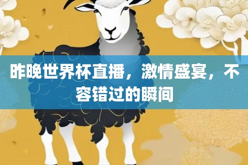 昨晚世界杯直播，激情盛宴，不容错过的瞬间眉山市正发家政服务有限公司