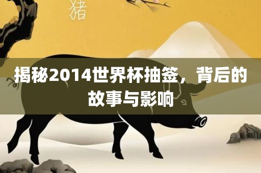 揭秘2014世界杯抽签，背后的故事与影响