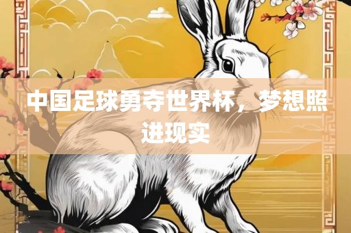 眉山市正发家政服务有限公司中国足球勇夺世界杯，梦想照进现实