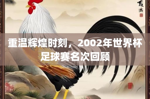 重温辉煌时刻，2002年世界杯足球赛名眉山市正发家政服务有限公司次回顾