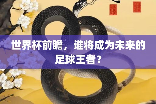 世界杯前瞻，谁将成为未来的足球王者？眉山市正发家政服务有限公司