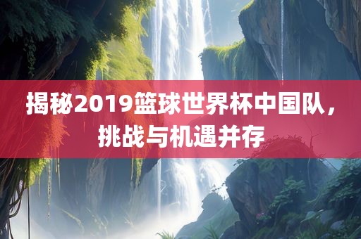 揭秘2019篮球世界杯中国队，挑战与机遇眉山市正发家政服务有限公司并存
