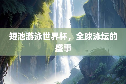 短池游泳世界杯，全球泳坛的盛事眉山市正发家政服务有限公司