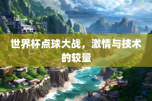 世界杯点球大战，激情与技术的较量