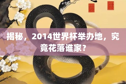 揭秘，2014世界杯举办地，究竟花落谁家？