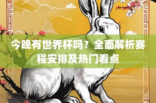 今晚有世界杯吗？全面解析赛程安排及热门看点眉山市正发家政服务有限公司