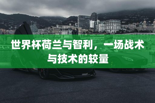 世界杯荷兰与智利，一场战术与技术的较量眉山市正发家政服务有限公司