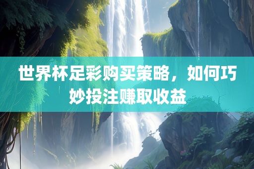 世界杯足彩购买策略，如何巧妙投注赚取收益眉山市正发家政服务有限公司