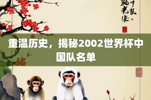 重温历史，揭秘2002世界杯中国队名单