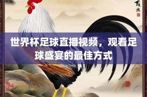 世界杯足球直播视频，观看足球盛宴的最佳方式眉山市正发家政服务有限公司
