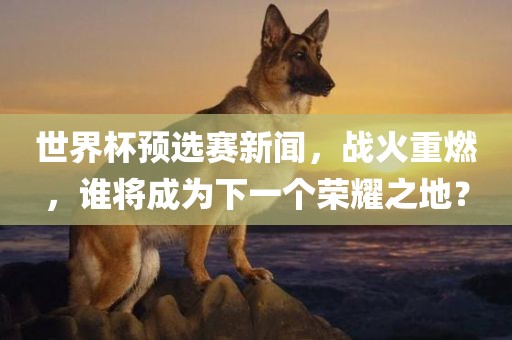 世界杯预选赛新闻，战火重燃，谁将成为下一个荣耀之地？