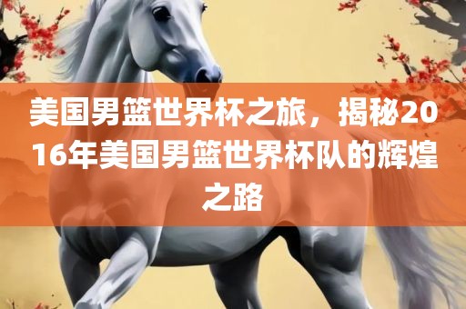 美国男篮世界杯之旅，揭秘2016年美国男篮世界杯队的辉煌之路