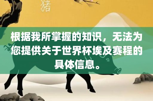 根据我所掌握的知识，无法为您提供关于世界杯埃及赛程的具体信息。眉山市正发家政服务有限公司