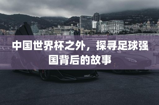中国世界杯之外，探寻足球强国背后的故事