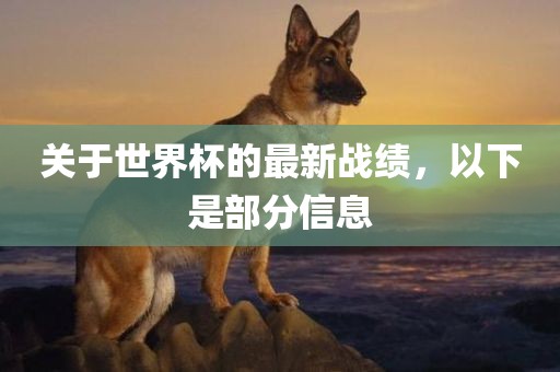 关于世界杯的最新战绩，以下是部分信息眉山市正发家政服务有限公司