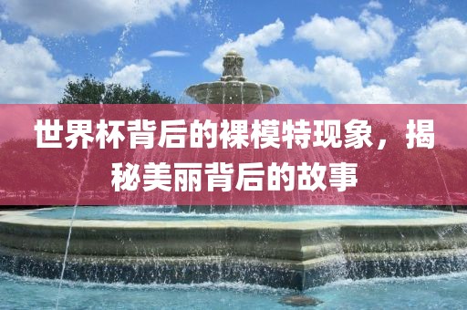 世界杯背后的裸模特现象，揭秘美丽背后的故事眉山市正发家政服务有限公司