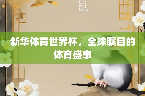 新华体育世界杯，全球瞩目的体育盛事
