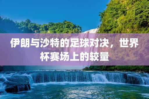 伊朗与沙特的足球对决，世界杯赛场上的较量眉山市正发家政服务有限公司