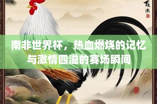 南非世界杯，热血燃烧的记忆与激情四溢的赛场瞬间