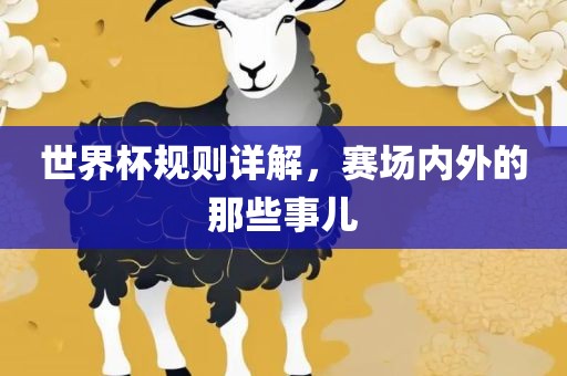 世界杯规则详解，赛场内外的那些事儿