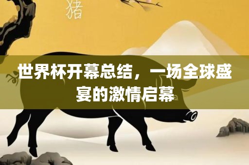 世界杯开幕总结，一场全球盛宴的激情启幕眉山市正发家政服务有限公司